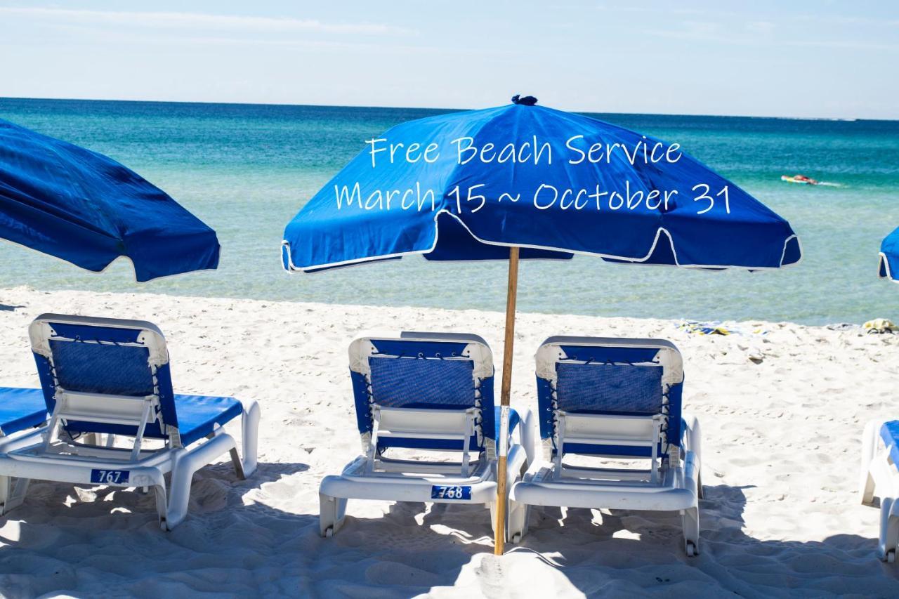 Beachfront With Free Beach Service!Private Balcony Panama City Beach Exterior foto